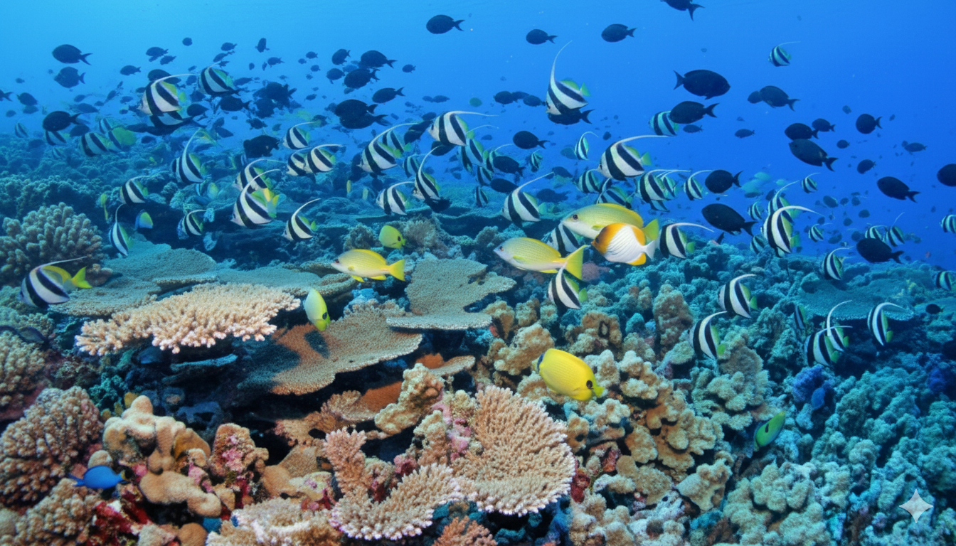 Healthy reef ecosystem